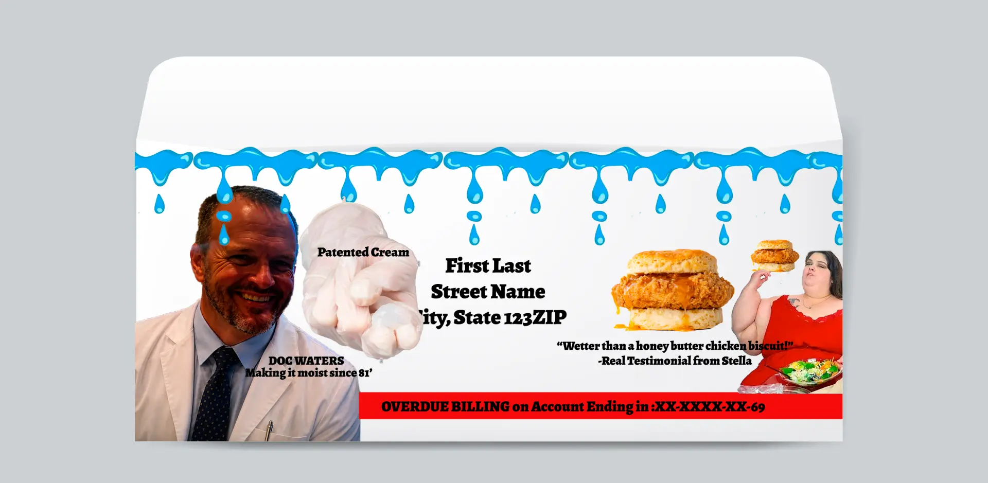 Doc Waters — Patented Cream Delivery envelope